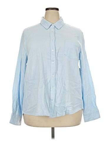 Caslon Long Sleeve Button-Down Shirt (view 1)