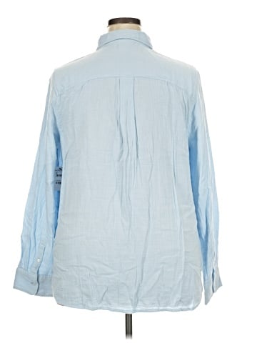 Caslon Long Sleeve Button-Down Shirt (view 2)