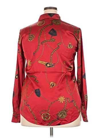 Lauren by Ralph Lauren Long Sleeve Blouse (view 2)