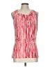 Tart Red Sleeveless Blouse Size L - photo 1