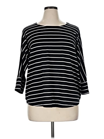 Bobeau 3/4 Sleeve T-Shirt (view 1)