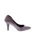 Bruno Magli Solid Gray Purple Heels Size JP 23 1/2 / US 6 1/2 - photo 1