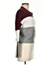 Ambiance Apparel Color Block Burgundy Pullover Sweater Size M - photo 4