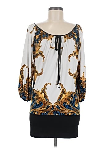 Eva Varro 3/4 Sleeve Blouse (view 1)