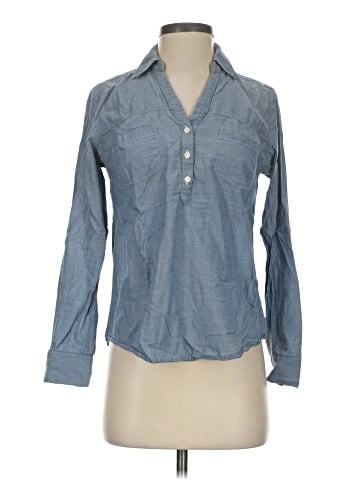 Gap Outlet Long Sleeve Button-Down Shirt (view 1)