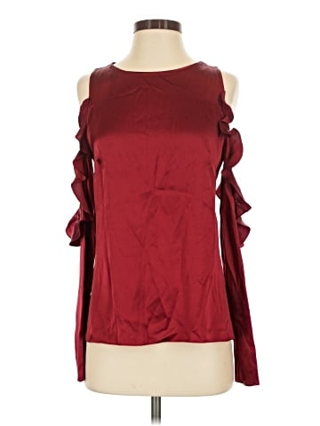 Cushnie Et Ochs Long Sleeve Silk Top (view 1)