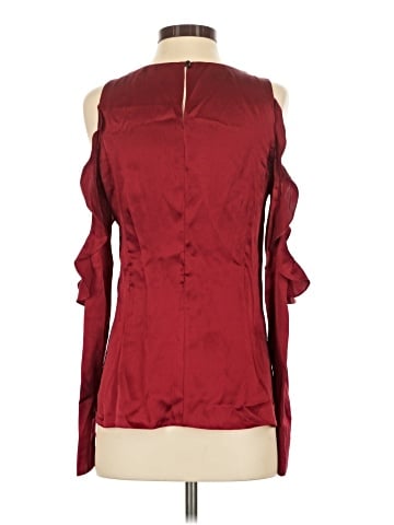 Cushnie Et Ochs Long Sleeve Silk Top (view 2)
