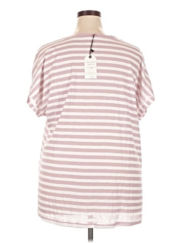 Cotton Bleu Short Sleeve Top (view 2)