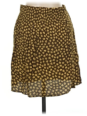 Madewell Piped Mini Skirt in Woodcut Flowers (view 2)