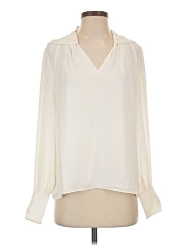 White House Black Market Long Sleeve Blouse (view 1)