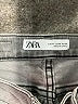 Zara Houndstooth Gray Jeans Size 2 - photo 7