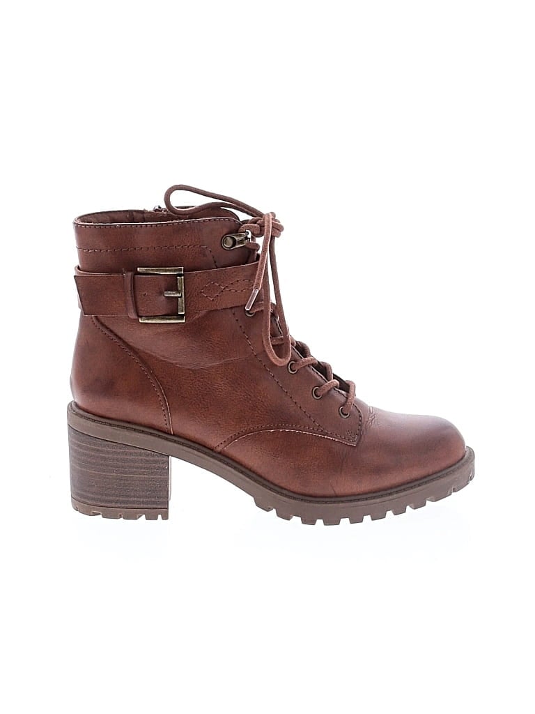 Pre-owned Frye And Co Ankle Boots In Brown