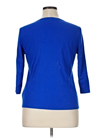 Karen Scott 3/4 Sleeve Top (view 2)