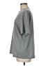 Shein 100% Polyester Solid Gray Short Sleeve T-Shirt Size 6 - photo 5