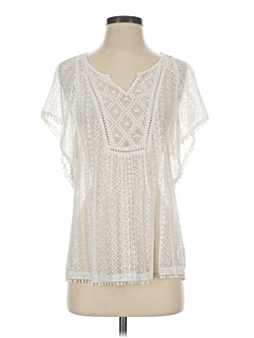 Vintage America Blues Short Sleeve Blouse (view 1)