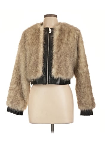 Azalea Wang Faux Fur Jacket (view 1)