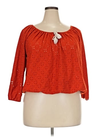 Free Kisses 3/4 Sleeve Blouse (view 1)