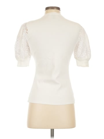 White House Black Market Short Sleeve Blouse (view 2)