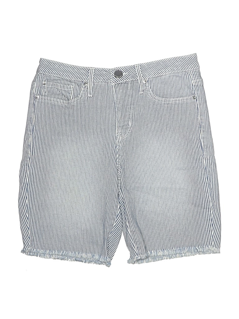 Pre-owned Seven7 Denim Shorts In Silver