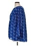 T Tahari 100% Polyester Blue 3/4 Sleeve Blouse Size 1X - photo 5