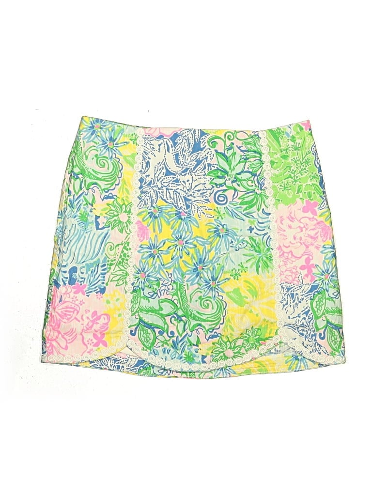 Pre-owned Lilly Pulitzer Casual Skirt In Blue