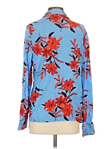 Diane von Furstenberg Long Sleeve Blouse (view 2)