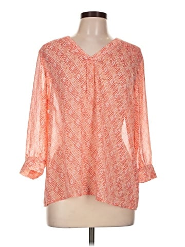 Talbots Outlet 3/4 Sleeve Blouse (view 1)