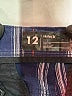 Hurley Plaid Blue Cargo Shorts Size 12 - photo 3