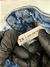 PacSun Color Block Blue Denim Shorts Size 24 waist - photo 4