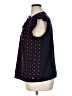 Tommy Hilfiger Polka Dots Black Short Sleeve Blouse Size XL - photo 5