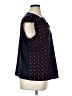 Tommy Hilfiger Polka Dots Black Short Sleeve Blouse Size XL - photo 4