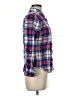 Basic Editions 100% Cotton Plaid Pink Long Sleeve Button-Down Shirt Size M - photo 4