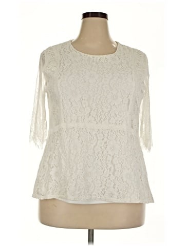 Suzanne Betro 3/4 Sleeve Top (view 1)