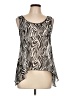 Deb 100% Polyester Silver Sleeveless Blouse Size L - photo 1