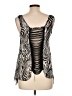 Deb 100% Polyester Silver Sleeveless Blouse Size L - photo 2
