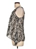 Deb 100% Polyester Silver Sleeveless Blouse Size L - photo 5