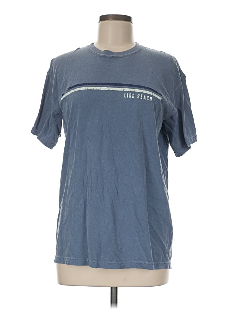 Pre-owned Superdry Short Sleeve T-shirt In Blue