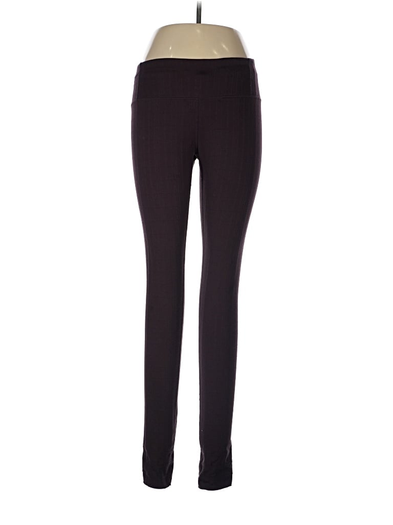 Pre-owned Mpg Active Pants In Burgundy