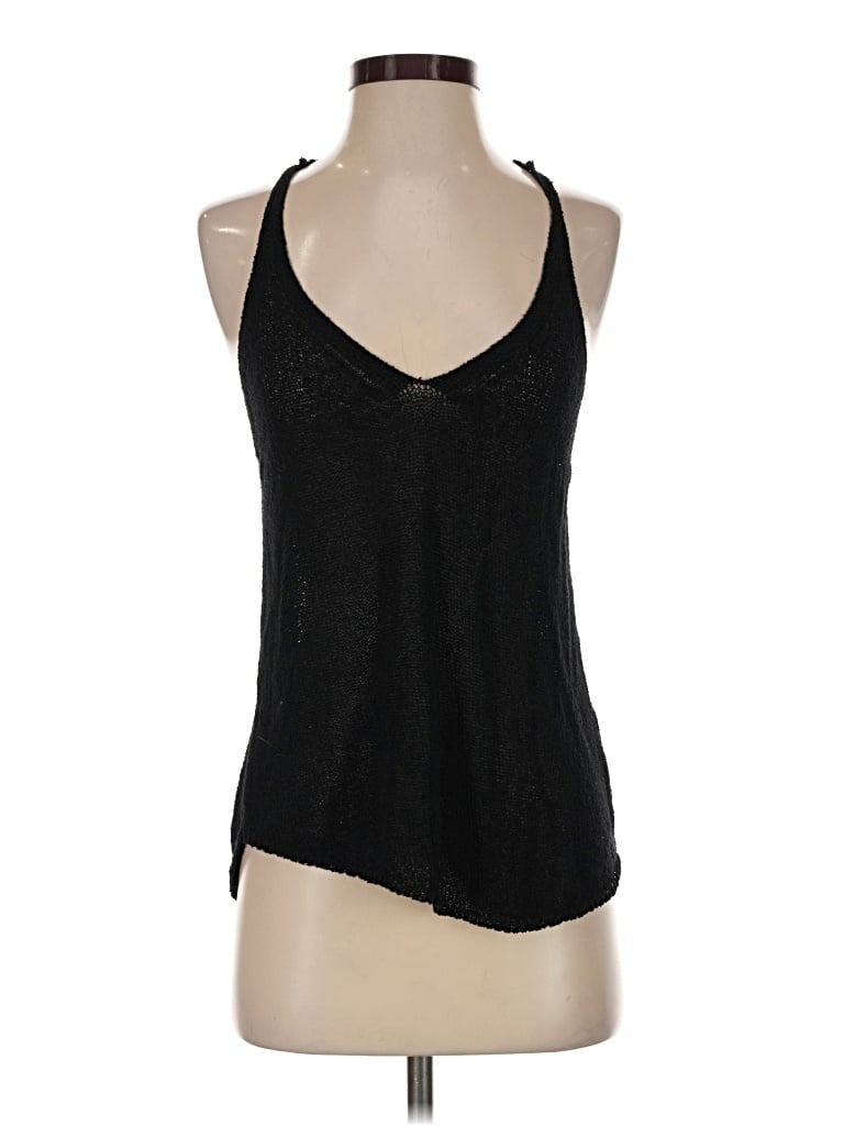 Pre-owned Rumored Tank Top Black Halter Neckline Tops
