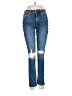 Paige Hearts Blue Jeans Size 26 waist - photo 1