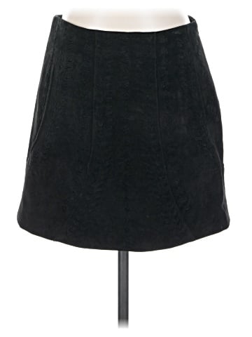 Willow & Clay Faux Leather Skirt (view 1)
