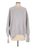 Free People Solid Purple Gray Pullover Sweater Size XS - photo 1