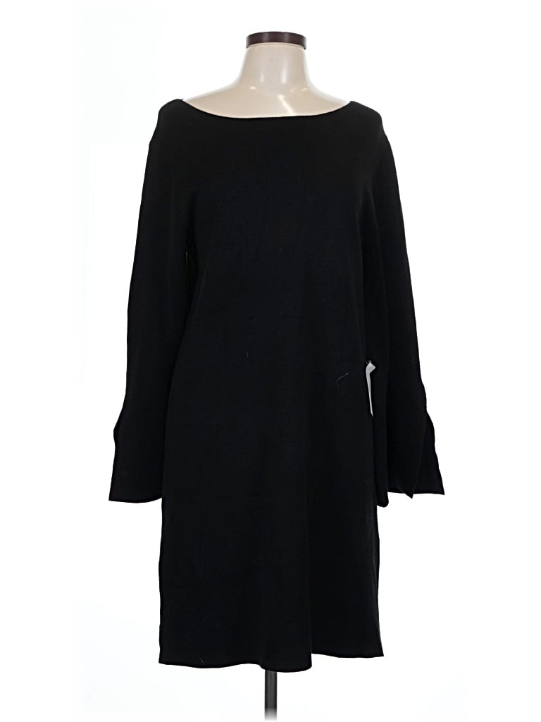 Pre-owned Max Studio Pullover Sweater In Black