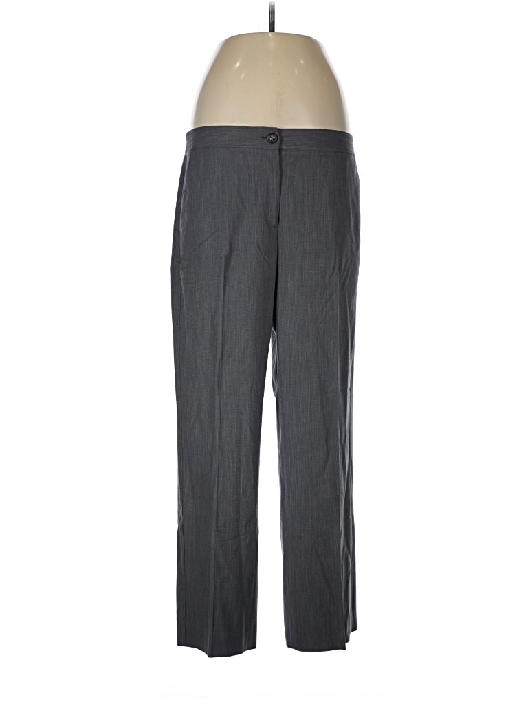 Pre-owned Kate Hill Dress Pants In Gray