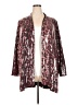 Dennis by Dennis Basso Burgundy Kimono Size 2X - photo 1