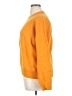 Uniqlo 100% Wool Solid Orange Wool Pullover Sweater Size XL - photo 5