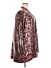 Dennis by Dennis Basso Burgundy Kimono Size 2X - photo 4