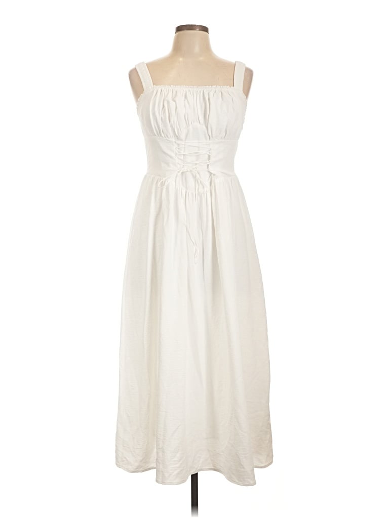 Commense Casual Dress In Ivory