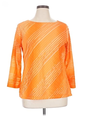 Investments 3/4 Sleeve Top (view 1)