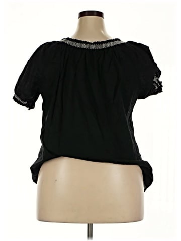 Relativity Short Sleeve Blouse (view 2)